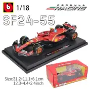 Bburago 2024 F1 Racing Ferrari Racing SF24 (2024) Carlos Sainz #55 1:18