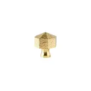 Frankie Hammered Brass Cabinetry Knob - Little Swagger