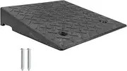 Rubber Curb Ramp, 4 Inch Lift Height, 6800LB Capacity, Portable Car Threshold Ramp, Curb Ramps for Loading Dock, Garage, Sidewalk, Truck, Scooter, Bike, Motorcycle
