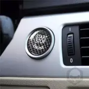 For BMW All Model Carbon Fiber Auto Start Button Molded Patch Trim Sticker Cover (for: BMW)