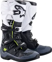 Alpinestars Tech 5, boots , color: Black/Dark Grey/White , size: 14 US