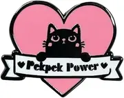 [Pinoy of America] Pekpek Power Funny Filipino Tagalog Slang Pin, Small, Alloy Steel, no gemstone