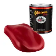 Hot Rod Flatz Quarter Mile Red Urethane Automotive Flat Car Paint, Gallon Only