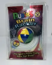 RARE VTG 2006 Rubik's Brain Racker Rubik’s Cube Creations Puzzle New Open Pack