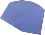 uxcell 100 Sheet Colored Vellum Paper 5.9" x 8.3", 100gsm Translucent Printable Vellum Sheets for Printing Wedding Invitations Inkjet Laser Printer, Deep Blue
