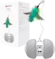BENTOPAL Smart Automatic Interactive Electronic Cat Kitten Toy with Feather