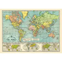 在飛比找誠品線上優惠-美國 Cavallini 包裝紙/世界地圖6