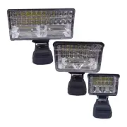 Adjustable Brightness Cordless LED Work Light For For Bosch 18V Battery Use