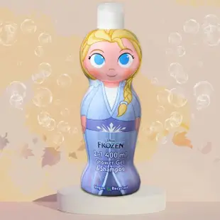 【Disney 迪士尼】Frozen 2合1沐浴洗髮精 400ml-任選(萌Q收藏版)