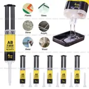 Lot Epoxy Resin AB Glue Super Strong Adhesive Repair for Glass Plastic Ceramics