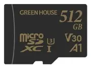Greenhouse microSDXC Card UHS Speed ​​Class 3 / Video Speed ​​Class V30 Compatib