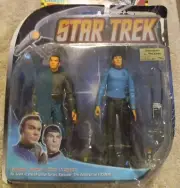 2010 Diamond Select Toy Star Trek KIRK as Romulan & SPOCK "Enterprise Incident"