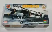Airfix Fairey Swordfish Plastic 1:72 Model Airplane Kit Complete XLT Condition