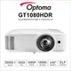 1米90吋Optoma 奧圖碼 GT1080HDR 3D劇院級 高亮度短焦投影機 支援4K 原生輸入訊號 OPTOMA