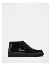 [Clarks] Torhill Woven Shoes in Black