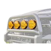 2 Pcs Ironman 4x4 Driving Light Lens Covers - 9" Scope Amber IDL090COVERSAMB