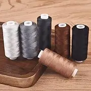Embroidery Threads Embroidery Threads 6 Colors/Set Yarn Sewing Thread Roll Machine Hand Embroidery 400 Yard Each Spool Polyester Durable for Home Sewing Kit.(Dark Series)