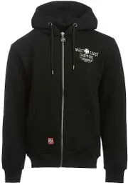 West Coast Choppers Motorcycle Co. Zip Hoodie, black, Size S for Men