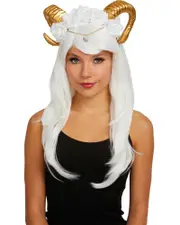 Gilded Rams Horn Headpiece