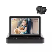 Baby 4.3" car monitor DVR back seat night vision camera loop recording observe
