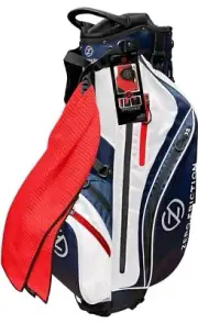 Zero Friction Stand Bag (6-way top, Bonus towel and Glove) Golf NEW