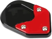 Stand Pad Fit For Scrambler 400X Fit For Speed 400 2024-2025 Motorcycle Accessories CNC Kickstand Foot Side Stand Extension Pad Lift Stand(Red-Scrambler 400X)