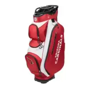 WIlson Staff NFL Golf Cart Bag - 14-Way + Puttler Well - ARIZONA CARDINALS