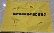 Team Rippers Signed/Autographed LIV Golf Pin Flag Smith Herbert Jones Leishman