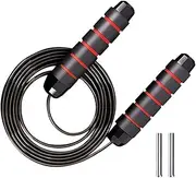 Workout Jump Rope,Removable Jumping Ropes | Adjustable Workout Equipment, Portable Training Supplies for Home, Gym, Travelling