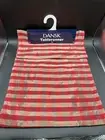 VTG Dansk Table Runner Red / Gold Check Plaid 14" x 90" New