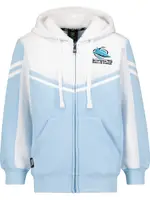 Sharks Nrl Youth Fleece Zip Jacket, Blue, Size 14