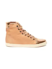High Top Suede Trainers