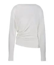 Long-sleeved backless top S,L,M White