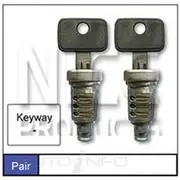 Nice Door Lock Barrel - Pair, NDL77R