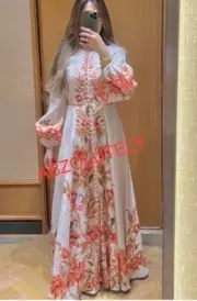 BNWT Zimmermann Vacay Billow Long Dress Size 0P