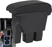 for Suzuki for Jimny JB74 2018-2025 Car Armrest Box Retrofit Parts Storage Box Interior Details Accessories Storage Box(B2 Black line Corium5)