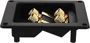 CHICAMPERA Speaker Terminal Box 4 Terminal Speaker Box Crossover Design Electrical Wire Connector for Car