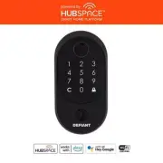 Defiant Electronic Keypad Door Lock Deadbolt Biometric Fingerprint Aged Bronze