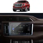 跨境適用GMC YUKON DENALI導航屏鋼化膜 導航儀表貼膜汽車內飾品