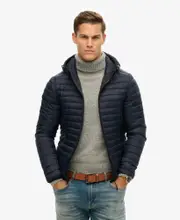 Hooded Fuji Lite Jacket | Eclipse Navy