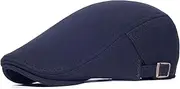 [SAKTHIVEL] Mens Flat Cap Cotton Newsboy Cabbie Driving Irish Cap Beret Gatsby Ivy Hat