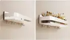Kitchen Spice Jar Rack Wall Mounted Storage Space Saver Floating Display Shelf M