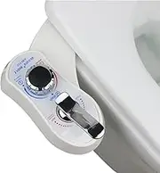 Elcare Bidet AMI910- Hot and Cold Water Bidet Attachment for Toilet - Self Cleaning Dual Nozzles(Frontal & Rear Wash) - Non-Electric Mechanical Bidet Toilet Attachment