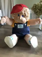 Vintage Cabbage Patch Kids 1984 Boy "Miles Russell" with papers & box #3400