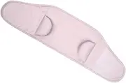KOMBIUDA Pink Cotton Blanket Adjustable Swaddling Wrap for Portable Soft Quilt Towel for Newborns and Pink
