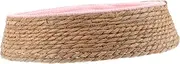 Yardwe Rattan Pet Nest Woven Sleeping Pad for Dogs Cats Cool Resting Place No Assembly Home Dec