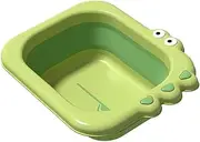 Gatuida Collapsible Wash Basin Face Wash Basin Easy to Clean for Newborns Showers and Birthdays