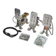 Stainless Steel Sim Racing Pedals for PC Games Fast Ship US 3PCS 2023 NEW