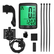 2024 Bike Computer with LED Backlight Bicycle Speedometer Odometer Waterproof