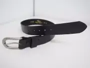 Size 26/66 Men's "R.M. Williams" Gorgeous Black Belt. Brand New. Bargain Price.